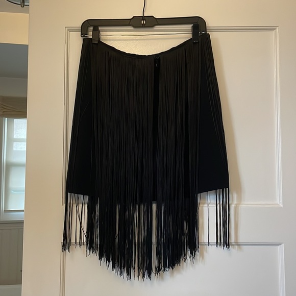 RAG AND BONE FRINGE MINI SKIRT - Picture 2 of 3